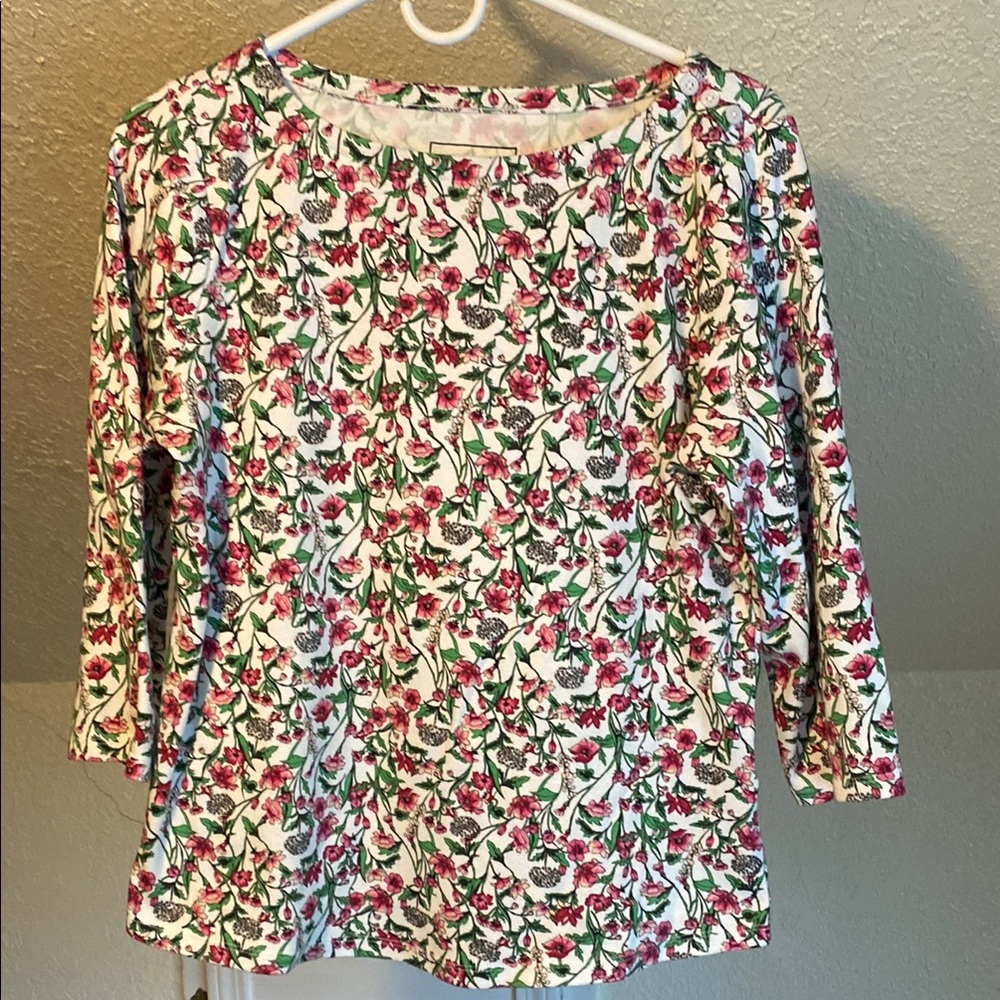 Charted Club women’s size L top